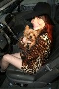 Фиби Прайс (Phoebe Price) posing with her brand new Bentley Convertible (20xHQ) 71fa86520601623