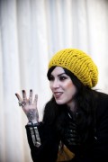 Кэт фон Ди (Kat Von D) Portraits during an interview in Stockholm, Sweden (2010.12.01.) - 12xHQ 0ff8a5520679981