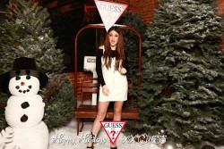 Luna Blaise - GUESS Glitz and Glam Holiday Event photobooth in Los Angeles - 12/13/2016