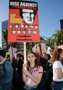 Rowan Blanchard - Women's March in Los Angeles 01/21/2017