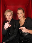 Джейн Линч, Хизер Моррис (Jane Lynch, Heather Morris) pose in the photo booth at Fox's GLEE Spring Premiere Soirée held at Bar Marmont on April 12, 2010 in Los Angeles, California (5xHQ) Fb41f5527898998