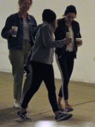Chloë Grace Moretz & Kristen Stewart leaving dinner with friends, West Hollywood, California 01/25/ 2017