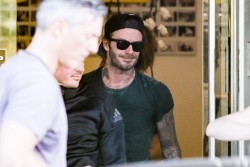 David Beckham - seen after workout , Los Angeles 01/31/2017