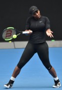 Серена Уильямс (Serena Williams) practice session ahead of the 2017 Australian Open at Melbourne Park (Melbourne, 15.01.2017) (68xHQ) 4aade2530476059