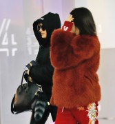 Kendall Jenner & Hailey Baldwin - Catch a flight out of New York February 17, 2017