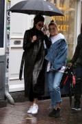 Kendall Jenner & Hailey Baldwin - Shopping in the rain on Nine Streets in Amsterdam February 27, 2017
