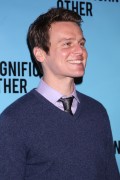 Jonathan Groff attends the Broadway Opening Night performance for 'Significant Other' at the Booth Theatre (March 2, 2017)
