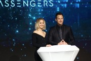 Крис Пратт, Дженнифер Лоуренс (Chris Pratt, Jennifer Lawrence) 'Passengers' Press Conference in Beijing, 17.12.2016 (101xHQ) 58181c536488791