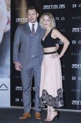 Крис Пратт, Дженнифер Лоуренс (Chris Pratt, Jennifer Lawrence) Passengers Photocall & Press Conference at CGV Theater (Seoul, 16.12.2016) (68xHQ) B0ae7c536485612