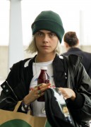 Cara Delevingne - Flies out of Heathrow Airport to the USA March 12, 2017
