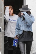 Kendall Jenner & Hailey Baldwin - Exit a hair salon in LA March 21, 2017